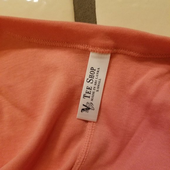 Victoria's Secret Peach Ruched Long Tank Top - Picture 3 of 8